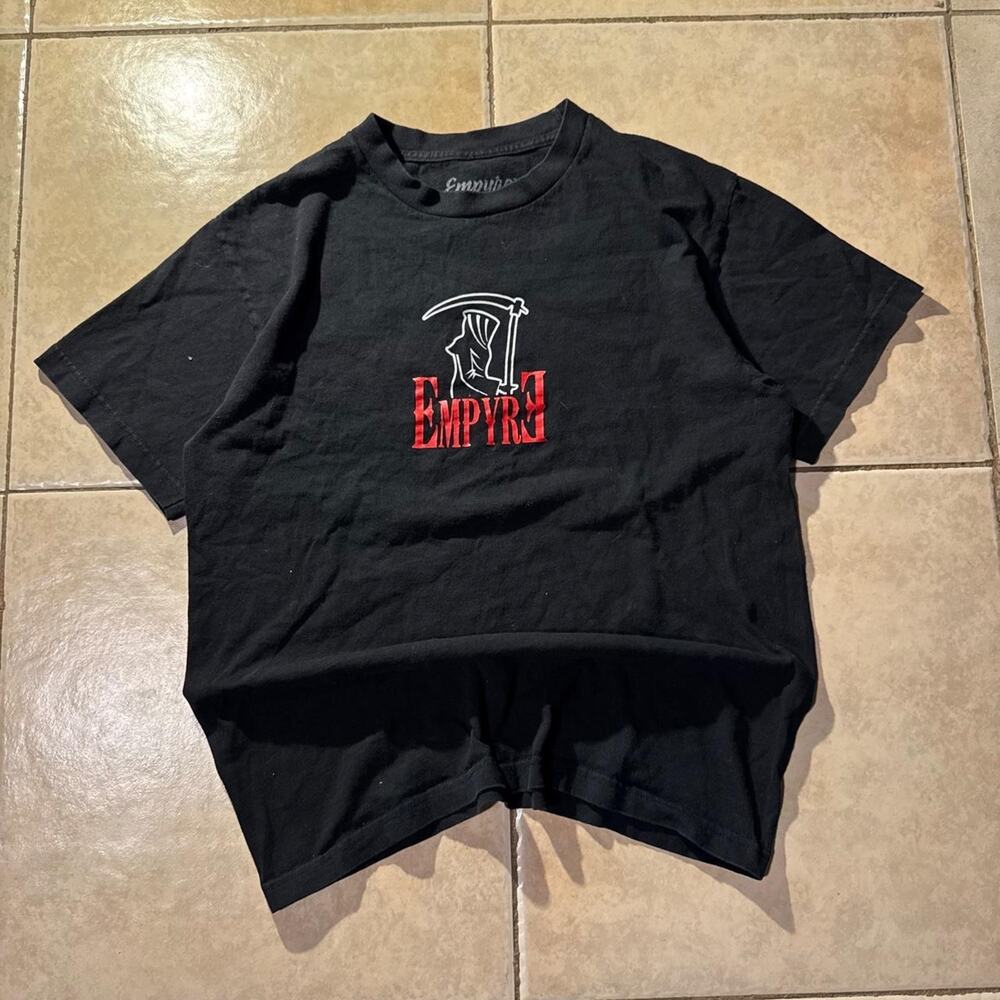Y2k empyre black cotton t shirt size M in Mens